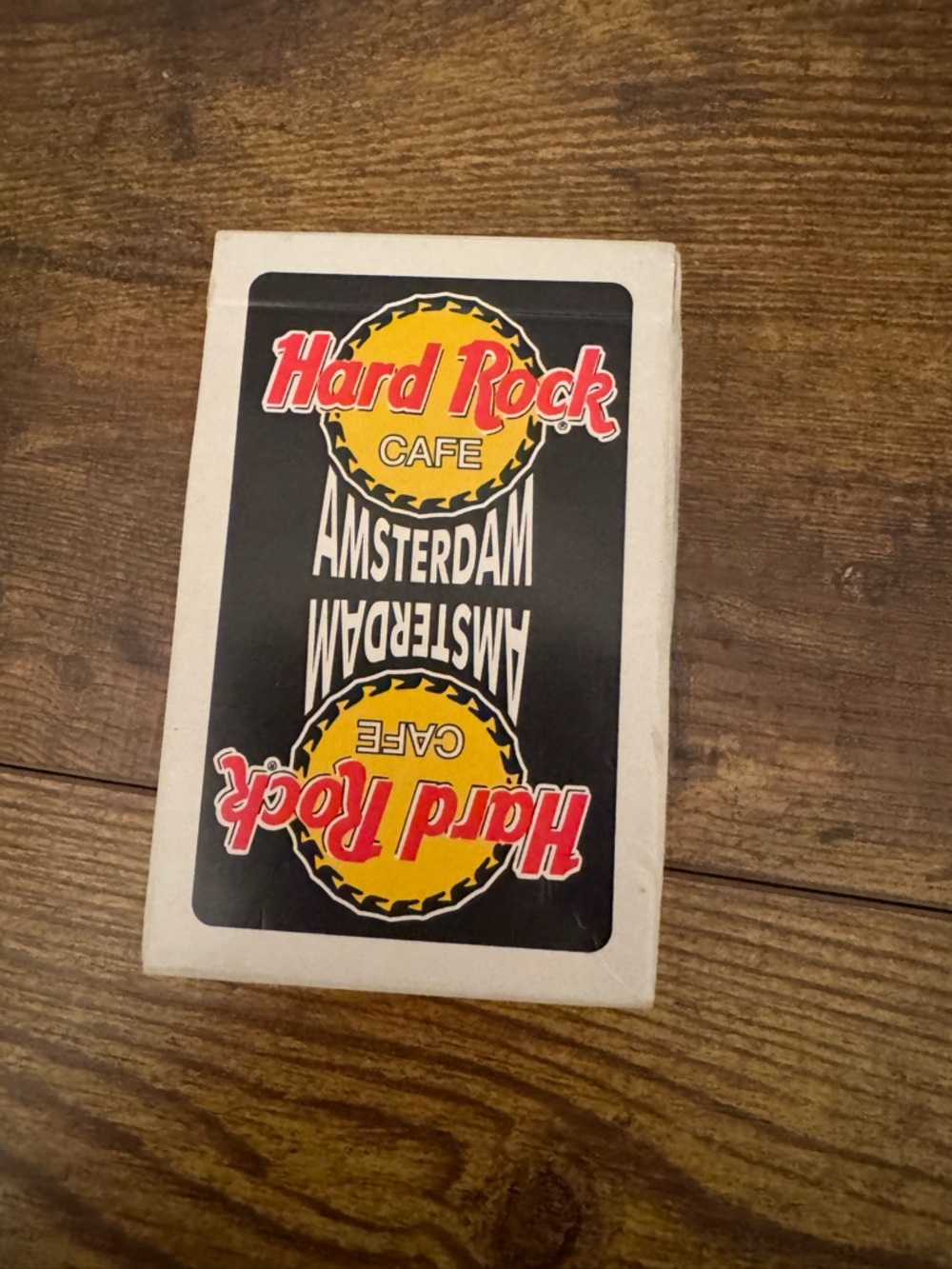 Hard Rock Cafe Amsterdam Playing Cards Deck Carta‎ Mundi Complete Souvenir